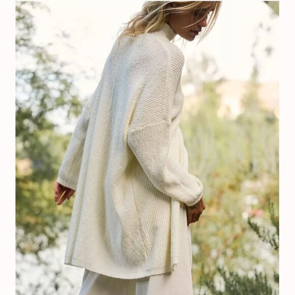 Free People Free People Beach Coco Tunic Sweater Color Vanguard Rare Size L - Picture 9 of 13